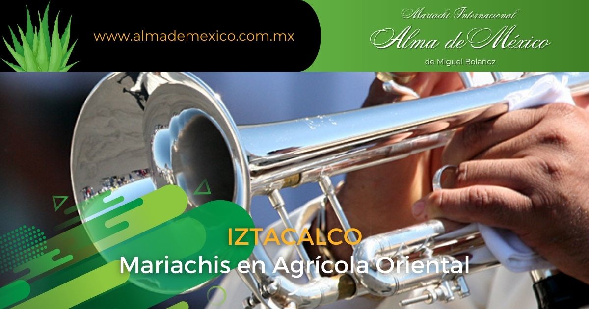 Mariachis en Agrícola Oriental Iztacalco CDMX